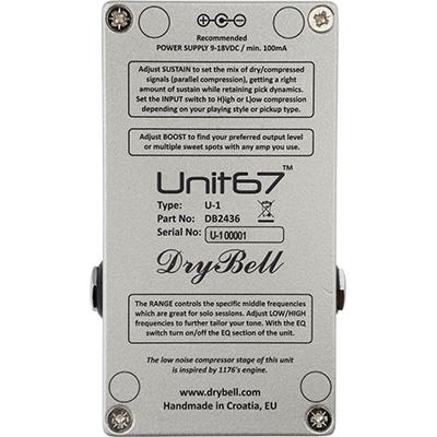 DRYBELL Unit67 Pedals and FX DryBell