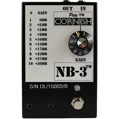 PETE CORNISH NB-3 Battery Free Pedals and FX Pete Cornish
