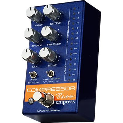 EMPRESS EFFECTS Compressor Bass Blue Pedals and FX Empress Effects