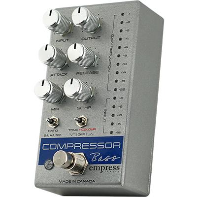 EMPRESS EFFECTS Compressor Bass Silver Pedals and FX Empress Effects