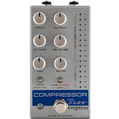 EMPRESS EFFECTS Compressor Bass Silver | Deluxe Guitars