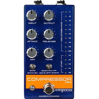 EMPRESS EFFECTS Compressor MKII Blue Pedals and FX Empress Effects