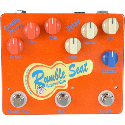 ANALOG ALIEN Rumble Seat Pedals and FX Analog Alien 