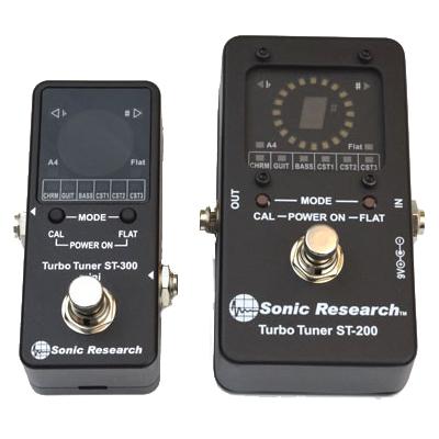 SONIC RESEARCH ST-300 Mini Turbo Tuner Pedals and FX Sonic Research 