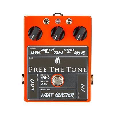 FREE THE TONE Heat Blaster HB-2 Pedals and FX Free The Tone 