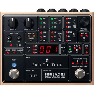 FREE THE TONE Future Factory FF-1Y Pedals and FX Free The Tone