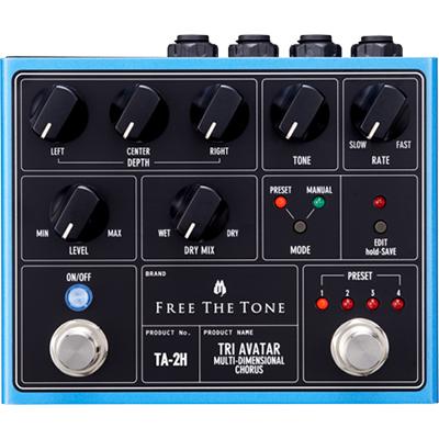 FREE THE TONE Tri Avatar Multi-Dimensional Chorus TA-2H Pedals and FX Free The Tone