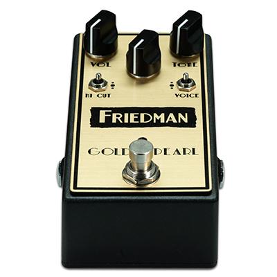 FRIEDMAN Golden Pearl Pedal Pedals and FX Friedman Amplification