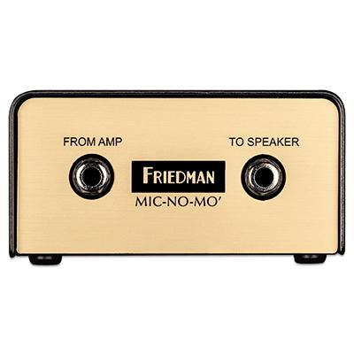 FRIEDMAN Mic No Mo Pedals and FX Friedman Amplification