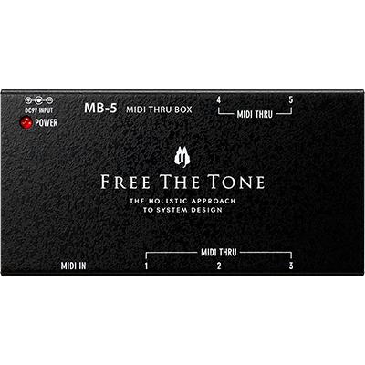 FREE THE TONE MB-5 Midi Thru Box | Deluxe Guitars