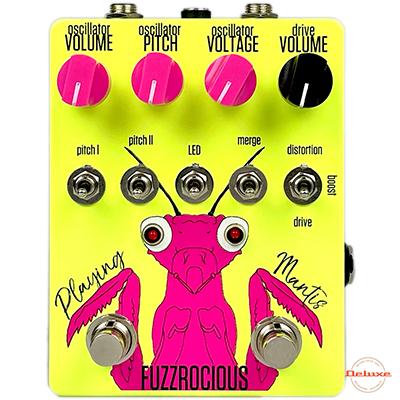 FUZZROCIOUS Playing Mantis Pedals and FX Fuzzrocious 