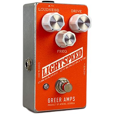GREER AMPS Lightspeed Organic Overdrive - Deluxe Guitars Orange Pedals and FX Greer Amps