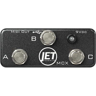 JET PEDALS MCX Black Pedals and FX JET Pedals