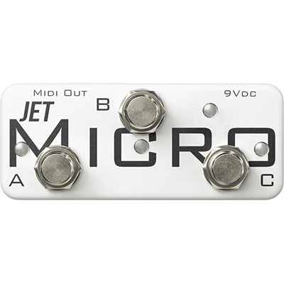 JET PEDALS Micro White Pedals and FX JET Pedals