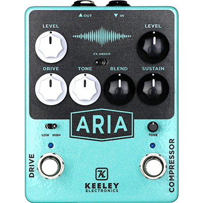 KEELEY Aria Pedals and FX Keeley Electronics