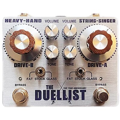 KING TONE Duellist - 2022 Silver Pedals and FX King Tone 