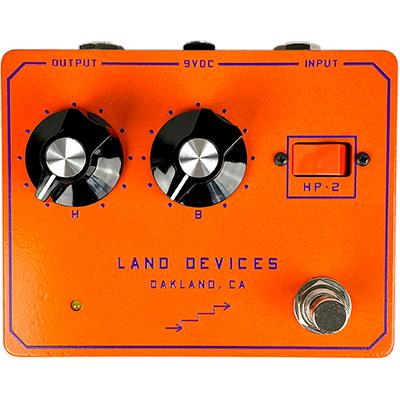 LAND DEVICES HP-2 - Orange Pedals and FX Land Devices 