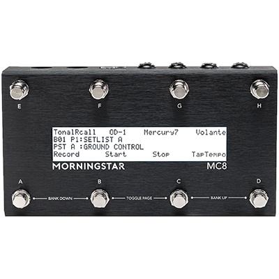 MORNINGSTAR ENGINEERING MC-8 Midi Controller Pedals and FX Morningstar Engineering