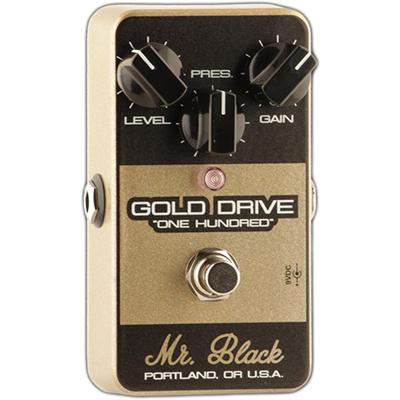 MR BLACK Gold Drive "One Hundred" Pedals and FX Mr Black