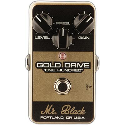 MR BLACK Gold Drive "One Hundred" Pedals and FX Mr Black