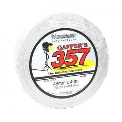 Nashua 357 2" Gaffa Roll - White Tour Supplies Nashua 