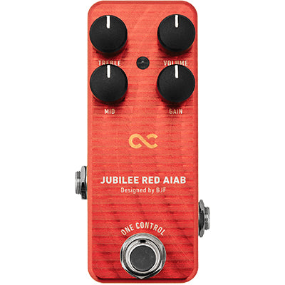 ONE CONTROL BJF Jubilee Red AIAB Pedals and FX One Control