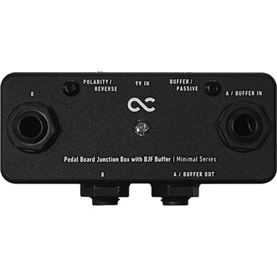 ONE CONTROL Minimal Series Pedal Board Junction Box w/ BJF Buffer Pedals and FX One Control