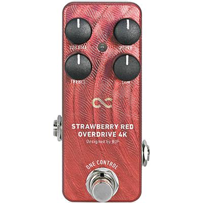 ONE CONTROL BJFE Strawberry Red Overdrive 4K - BJF Pedals and FX One Control