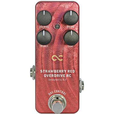 ONE CONTROL BJFE Strawberry Red Overdrive RC - BJF Pedals and FX One Control