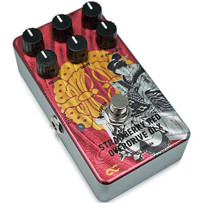 ONE CONTROL BJFE Strawberry Red Overdrive DLX - Japonism Edition Pedals and FX One Control 