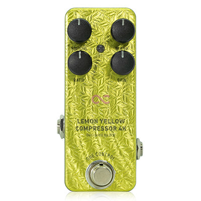 ONE CONTROL BJFE Lemon Yellow Compressor 4K Pedals and FX One Control