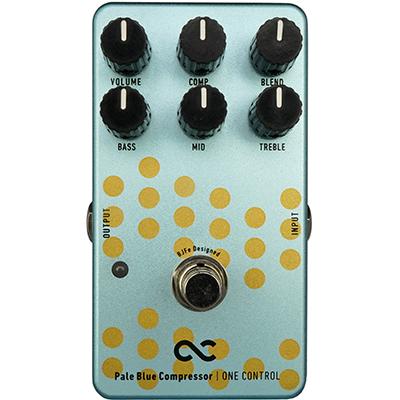 ONE CONTROL BJFE Pale Blue Compressor Pedals and FX One Control