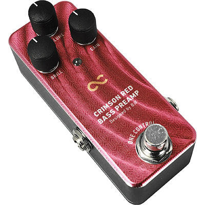 ONE CONTROL Crimson Red Bass Preamp Pedals and FX One Control