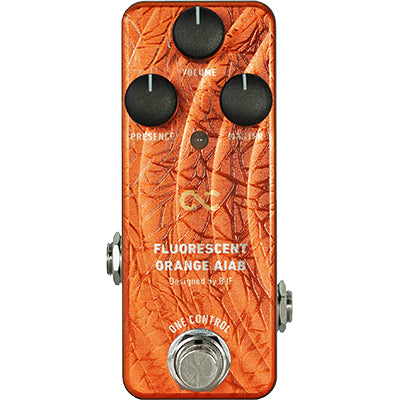 ONE CONTROL Fluorescent Orange Amp In a Box Pedals and FX One Control