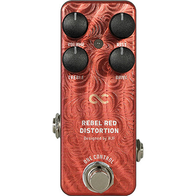 ONE CONTROL BJFE Rebel Red Distortion 4K Pedals and FX One Control