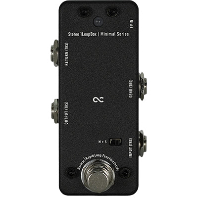 ONE CONTROL Minimal Series Stereo 1 Loop Box Pedals and FX One Control