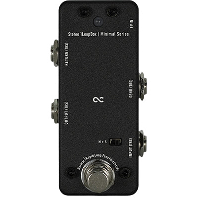 ONE CONTROL Minimal Series Stereo 1 Loop Box Pedals and FX One Control 