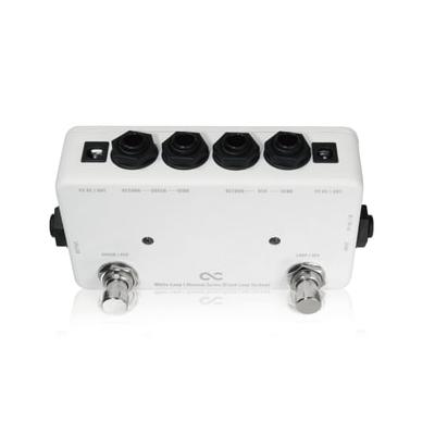 ONE CONTROL Minimal Series White Loop Pedals and FX One Control