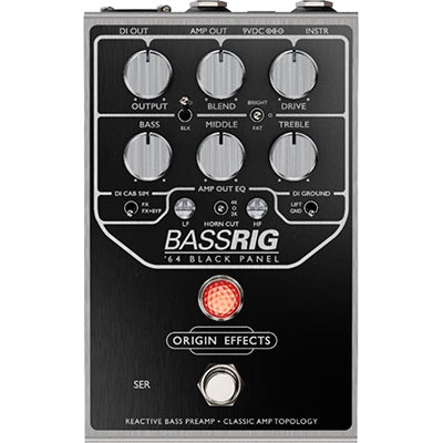 ORIGIN EFFECTS BassRig 64 Black Panel