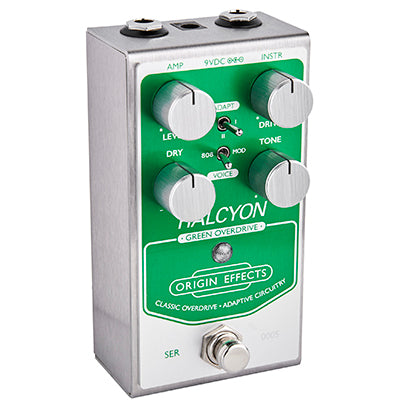 ORIGIN EFFECTS Halcyon Green Overdrive Pedals and FX Origin Effects