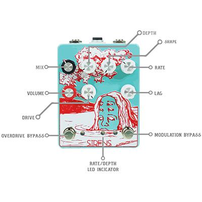 PINEBOX CUSTOMS SIRENS Pedals and FX Pinebox Customs 