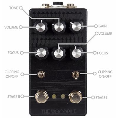 PINEBOX CUSTOMS THE WOODPILE V2 Pedals and FX Pinebox Customs