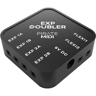 PIRATE MIDI Exp-Doubler Pedals and FX Pirate MIDI