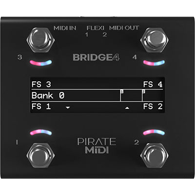PIRATE MIDI Bridge 4 | Deluxe Guitars
