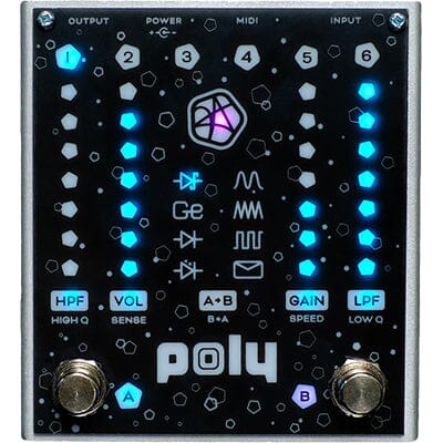 POLY EFFECTS Flat V Pedals and FX Poly Effects 