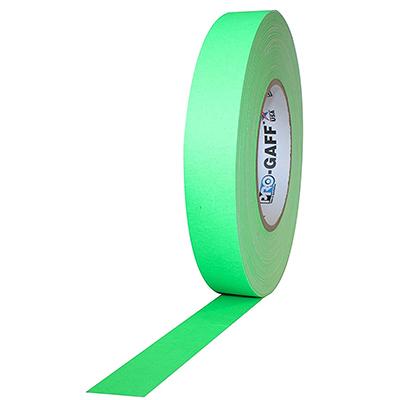 PRO TAPES Fluro Green Pro Gaff 24mm x 45m