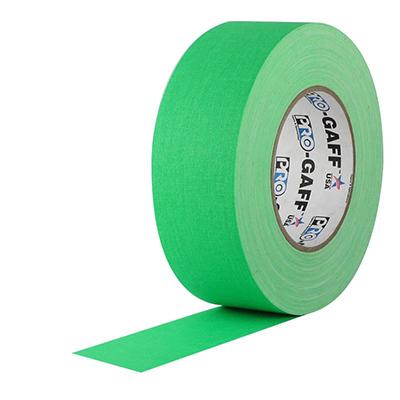 PRO TAPES Fluro Green Pro Gaff 48mm x 45m Tour Supplies Pro Tapes 