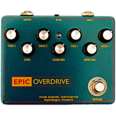 REUSS OD-03 Epic Overdrive Pedals and FX Reuss Musical Instruments 