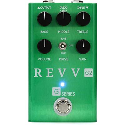 green guitar pedals REVV AMPS G2 Green Pedal