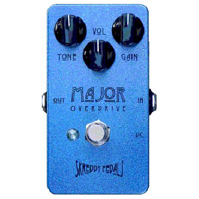 SKREDDY PEDALS Major Overdrive Pedals and FX Skreddy Pedals 